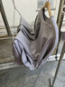马登工装美式灰色太空棉卫衣无帽圆领空气层宽松打底长袖上衣男秋 浅灰色 M 实拍图