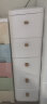 纳份爱免安装抽屉式收纳柜卧室加厚床头柜客厅多层储物柜子家用置物柜 25cm面宽（顶部带木板）【需安装】 五层【破损包补】 实拍图