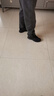 安踏男鞋运动鞋子男士冬季款皮面防泼水软底轻便减震保暖跑步徒步鞋 【爆款推荐皮面防泼水神器】黑武士-4 39 码 实拍图