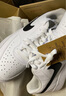 耐克（NIKE）男鞋 2025新款秋冬COURT VISION休闲鞋低帮运动鞋透气板鞋子男 白色黑勾-100/TERRA MANTA 43 实拍图