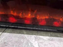 扬子取暖器大面积50平方全屋速热踢脚线仿真火焰电暖器移动地暖卧室壁炉电暖气杨子家用暖风机 语音遥控款【3D火焰+2000W】旗舰版 实拍图