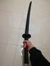 酷维漫 居合刀武士道练习刀棍 户外防身PU橡胶武 儿童训练玩具刀剑模型洞爷湖COS道具器 练习棍小号【85cm】 实拍图