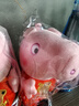 小猪佩奇玩偶毛绒玩具女孩陪睡布娃娃儿童安抚公仔佩奇玩偶圣诞礼物 19cm佩奇（带钥匙扣） 实拍图