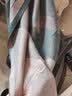 TBRZ轻奢女装羊绒披肩秋冬新款加厚保暖外搭围巾女两用斗篷 灰粉 实拍图