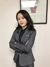 晨芙小西装外套女商务职业装西服套装职场正装气质白领工装面试工作服 麻灰色西装+西裤 2XL 建议120-130斤 实拍图