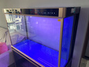 森森（SUNSUN）鱼缸水族箱含鱼缸过滤器灯大型金鱼缸 黑色 H2Y 1.2米长49cm宽底滤 带棉+滤材 实拍图