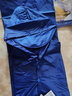 天堂伞天堂雨衣自行车一体式雨衣男女雨披单车雨披当反光条挡风防雨单人 蓝色 实拍图