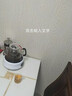 borun HOME加厚玻璃蒸煮一体茶壶煮茶器1.3L大容量蒸汽喷淋电陶炉烧水壶茶具 B款壶【1.3L】+智能铜色炉 实拍图