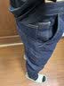 MARKLESS【原色牛仔裤】男士肌理感休闲裤子1031 牛仔黑【久洗不褪色】 30 实拍图