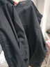 唐号  衬衫男长袖春秋季新款外套宽松港风设计感印花上衣服男休闲衬衣 黑色 M 实拍图