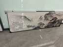 瑞尚（RUISHANG） 新中式客厅装饰画大气山水画横版沙发背景墙画挂画轻奢晶瓷壁画 望云楼 180*60/晶瓷面/适合2.5m沙发 实拍图