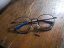 耐克（NIKE）【光学镜】近视眼镜男钛金属超轻文艺圆框细框架眼睛框女可配度数 6079AF-406 实拍图