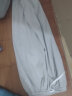 楠馨妤裤子男款夏季男装薄款宽松直筒休闲黑色男士裤宽松百搭九分裤子 6047灰色 L 实拍图