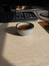 兴云集 王文青瓷茶杯哥窑开片品茗杯陶瓷主人杯功夫茶具小茶杯茶碗单杯 哥窑铁胎粉青釉鸡心杯 实拍图