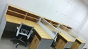 映薇屏风职员办公桌简约现代4/6双人员工位桌椅组合财务室家具工作位 定制办公工具 实拍图
