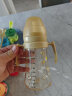 可可萌（COCOME）直通吸管奶瓶ppsu2岁以上大宝宝耐咬直吸式奶瓶3-6岁280ML芥末黄 晒单实拍图