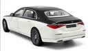 NOREV 1:18诺威尔2021款 奔驰s680迈巴赫 合金汽车模型 车模 豪华轿车 红宝石黑加白双色  辐条轮 实拍图