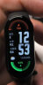 小米手环8 新品智能手环 运动手环 150种运动模式 时尚更有趣 灵动百变时尚新生 血氧心率睡眠监测 手环8  NFC版 亮黑 实拍图