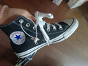 匡威（Converse）ALL star  常青款男鞋女鞋经典休闲鞋情侣鞋高帮帆布鞋板鞋学生鞋 101010 经典高帮 37.5 /5 实拍图