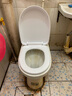 欧吉美  马桶盖通用坐便器盖子家用加厚盖板老式抽水马桶圈器配件缓降静音 豪华款U型（上装） 实拍图