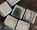 拜杰304不锈钢冰块冰粒方形冰格冰块模具速冷金属冰块6粒装+冰夹+PP盒 实拍图