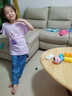 迪士尼女童短袖t恤夏天儿童精梳棉半袖打底衫小孩薄款上衣夏季宝宝童装 【花边款】紫色 4060D 140cm 实拍图