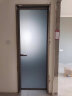 画间卫生间玻璃门极简窄边框长虹玻璃平开门定制厕所浴室铝合金洗手间隔断门 测量设计 实拍图