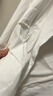 EAEOVNI长袖衬衫女商务免烫春夏职业装白色正装银行衬衣面试工作服修身OL 纯白色【方.领】 42【148-158斤】 实拍图