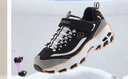 Skechers斯凯奇奶茶熊男女童运动鞋秋冬加绒黑白熊猫鞋大童休闲鞋996212L 212L桑葚可可/BKGD 36 实拍图