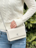 Calvin Klein女包24春季新款小众优雅金属字母翻盖链条单肩斜挎小方包DP1673 111-牛乳白 OS 晒单实拍图