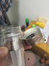 怡斯佳 玻璃杯 双层保温隔热水杯过滤带盖泡茶杯便携男女士办公定制刻字杯子创意礼品杯高档商务便携车载杯 360ml 实拍图