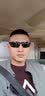暴龙（BOLON）眼镜男款 高清偏光开车太阳镜 铝镁合金半框复古驾驶墨镜BL2282 A17镜框黑/镜片墨绿【经典款】 实拍图