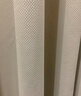 阿黎棉麻奶油色窗帘日式客厅卧室高遮光隔热防晒挂钩 宽3.0*高2.6 实拍图