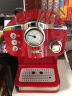 德国Derlla咖啡机家用 意式半自动复古泵压式蒸汽打奶泡 复古红（20bar） 实拍图
