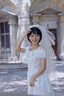 缔晶【告白气球】头纱领证求婚新娘头饰拍照表白装饰白色头纱儿童头纱 蝴蝶结头纱发夹款 实拍图