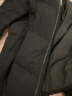 鸭鸭（YAYA）羽绒服男士轻薄短款修身时尚连帽保暖易打理外套简约潮D 黑色连帽 180/XL 实拍图