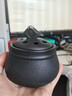 朽物陶瓷电香炉家用插电室内沉香电熏香炉定时调温电子熏香炉香薰炉 祥云香境（黑） 实拍图