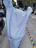 CTRLEND电动车防雨罩车罩全罩套电瓶车遮雨罩摩托车防晒防水车衣踏板雨衣 蓝色4XL【适用中型踏板车】 实拍图