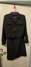 梵希蔓黑色西装套装女2025春新款简约通勤高级感短款小西服两件套 M5879 黑色 M 实拍图