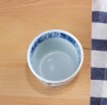 光峰 日式茶杯日本进口茶具陶瓷品茗杯功夫茶杯单杯主人杯180ml家用小茶杯子 蓝凛堂-福字 实拍图
