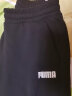 彪马（PUMA）男裤运动裤 25夏季新款跑步宽松梭织快干舒适篮球束脚舒适长裤男 685639-51/黑色-字母logo M 175/74A 推荐体重120-140斤 实拍图