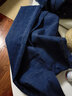 皮尔卡丹（pierre cardin）牛仔裤男夏季修身潮流潮牌透气商务休闲裤小脚长裤男磨白蓝33码 实拍图