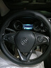 軒太狼 别克昂科威plus君越君威昂科旗真皮方向盘套威朗GL8牛皮汽车把套 【圆形 整张牛皮】黑色 下单备注车型年份版本 实拍图