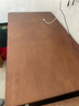 自然元素 实木书桌现代简约电脑桌家用学生写字桌椅组合书房学习桌办公桌 胡桃色单桌 长100*55*75cm 实拍图