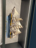 Snnei室内 实木帆船模型客厅摆件 创意办公室摆件 一帆风顺手工艺品开业礼品乔迁之喜礼物 《韦斯普奇号》52CM精品 无需拼装 晒单实拍图