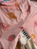 芬腾儿童睡衣纯棉春季卡通小熊可爱草莓童装女童家居服Q9X24790420 晒单实拍图