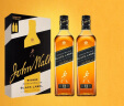 尊尼获加（JOHNNIE WALKER）洋酒 12年黑方黑牌 双支礼盒装 700ml*2瓶 苏格兰调和型威士忌 实拍图