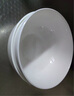 瓷秀源 纯白骨瓷碗家用饭碗汤碗面碗创意餐具简约瓷器可订制LOGO 8英寸奥碗1个 实拍图