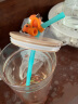 EBAR德国硅胶吸管儿童通用非一次性婴儿软吸管宝宝喝水喝汤喝粥神器 弯吸管套装（共两支） 实拍图