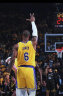NBA 湖人队卫衣 同盟系列 男子篮球运动休闲圆领套头卫衣 腾讯体育 金黄色 L 晒单实拍图